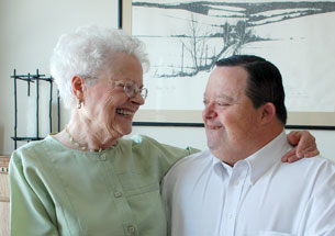 Jane B. Schulz and son, Billy Schulz