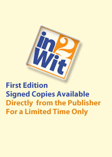in2wit publishing logo: click here to buy first edition signed copies directly from the publisher for a limited time only